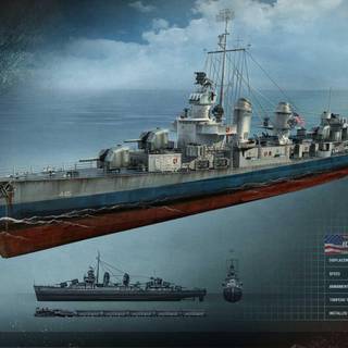 WORLD OF WARSHIPS WALLPAPER