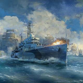 WORLD OF WARSHIPS WALLPAPER