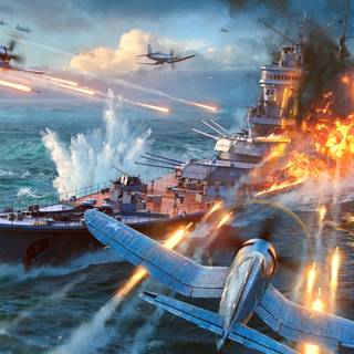 WORLD OF WARSHIPS WALLPAPER
