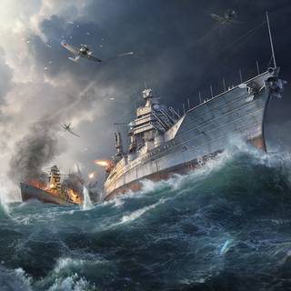 WORLD OF WARSHIPS WALLPAPER