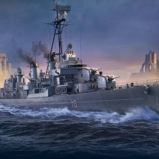 WORLD OF WARSHIPS WALLPAPER