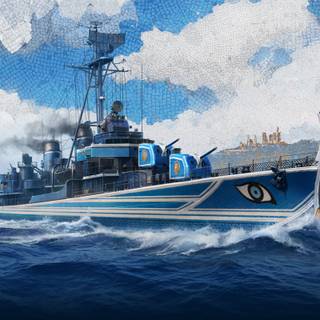 WORLD OF WARSHIPS WALLPAPER