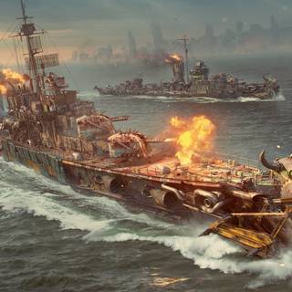 WORLD OF WARSHIPS WALLPAPER