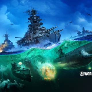 WORLD OF WARSHIPS WALLPAPER
