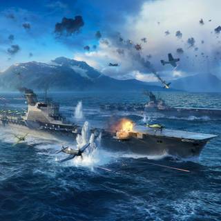 WORLD OF WARSHIPS WALLPAPER