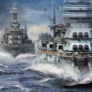 WORLD OF WARSHIPS WALLPAPER