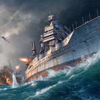 WORLD OF WARSHIPS WALLPAPER