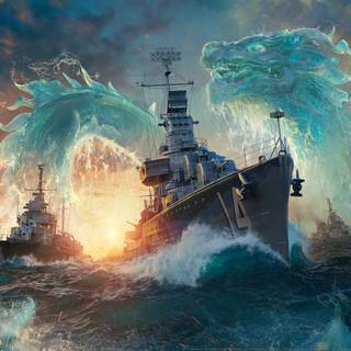 WORLD OF WARSHIPS WALLPAPER