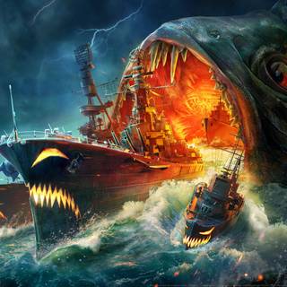 WORLD OF WARSHIPS WALLPAPER