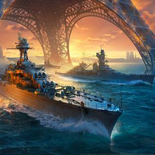 WORLD OF WARSHIPS WALLPAPER