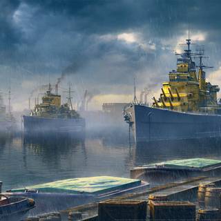 WORLD OF WARSHIPS WALLPAPER
