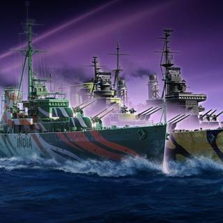WORLD OF WARSHIPS WALLPAPER