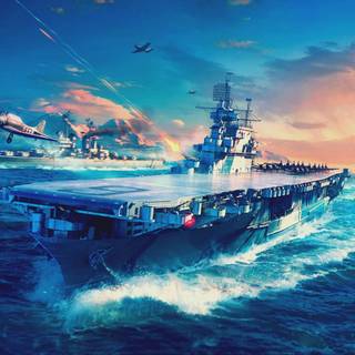 WORLD OF WARSHIPS WALLPAPER