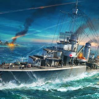 WORLD OF WARSHIPS WALLPAPER