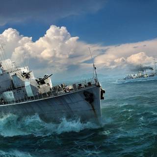 WORLD OF WARSHIPS WALLPAPER