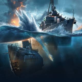 WORLD OF WARSHIPS WALLPAPER
