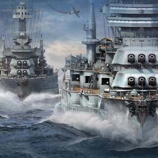 WORLD OF WARSHIPS WALLPAPER