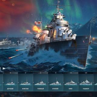 WORLD OF WARSHIPS WALLPAPER