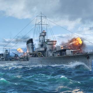 WORLD OF WARSHIPS WALLPAPER