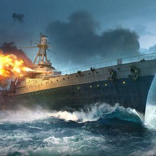 WORLD OF WARSHIPS WALLPAPER