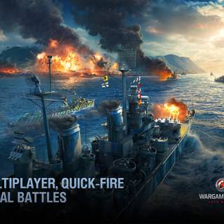 WORLD OF WARSHIPS WALLPAPER