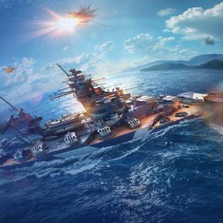 WORLD OF WARSHIPS WALLPAPER