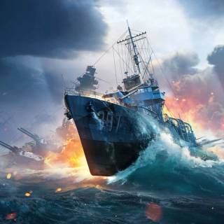 WORLD OF WARSHIPS WALLPAPER