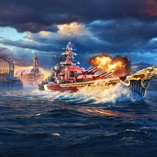 WORLD OF WARSHIPS WALLPAPER