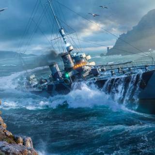 WORLD OF WARSHIPS WALLPAPER