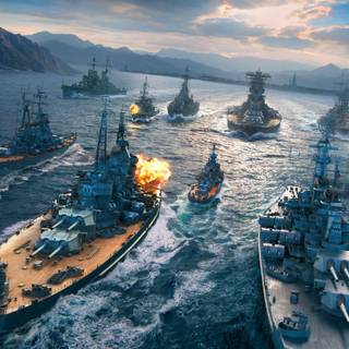 WORLD OF WARSHIPS WALLPAPER