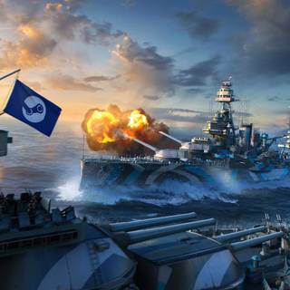 WORLD OF WARSHIPS WALLPAPER