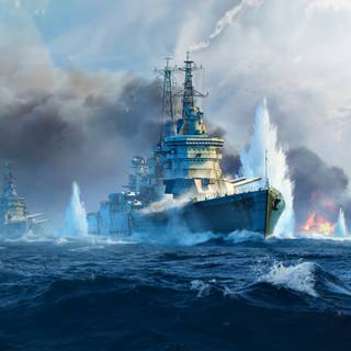 WORLD OF WARSHIPS WALLPAPER