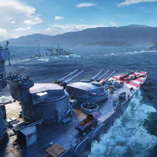 WORLD OF WARSHIPS WALLPAPER
