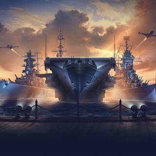 WORLD OF WARSHIPS WALLPAPER