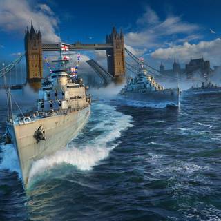 WORLD OF WARSHIPS WALLPAPER