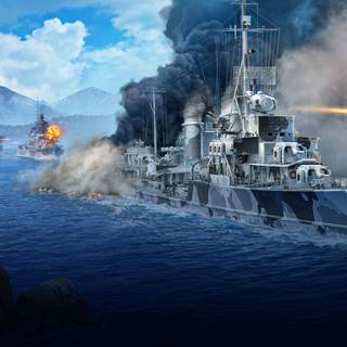 WORLD OF WARSHIPS WALLPAPER