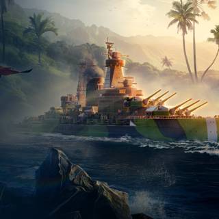 WORLD OF WARSHIPS WALLPAPER