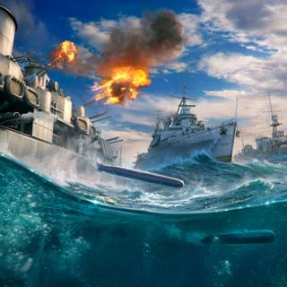 WORLD OF WARSHIPS WALLPAPER