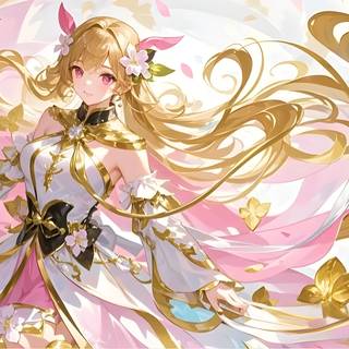 A Stunning AI-Generated Anime-Style Woman 4K HD Wallpaper for Laptop PC MacBook