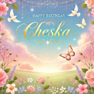 Happy Birthday Cheska.. 
