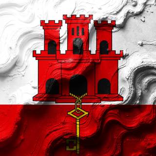 Flag Of Gibraltar