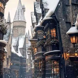 Hogwarts Back Alleyway 