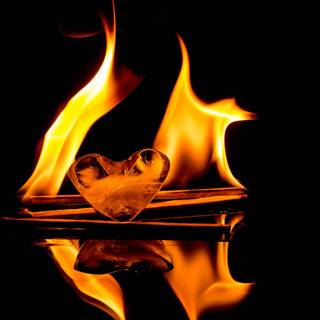 4k Fire Wallpaper