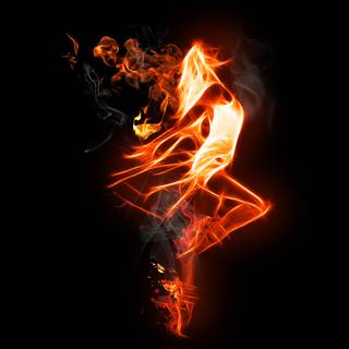 4k Fire Wallpaper