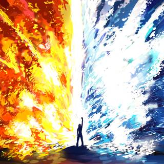 4k Fire Wallpaper