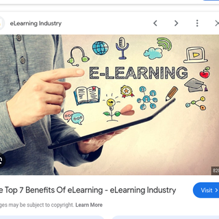 in e learning at home right now btw not mine