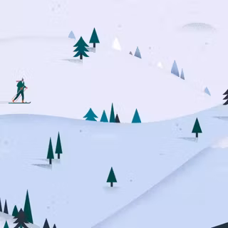 Mountain Skiing
