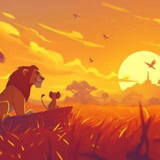 Lion King Sunset