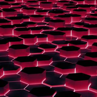 Red Futuristic Wallpaper