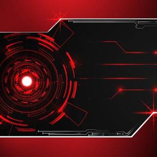 Red Futuristic Wallpaper